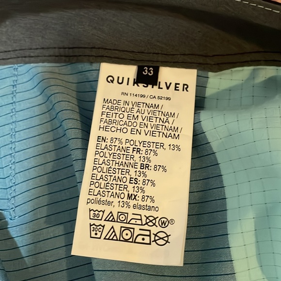 NWT Quicksilver Highlite Arch 19 Boardshorts - Picture 7 of 11